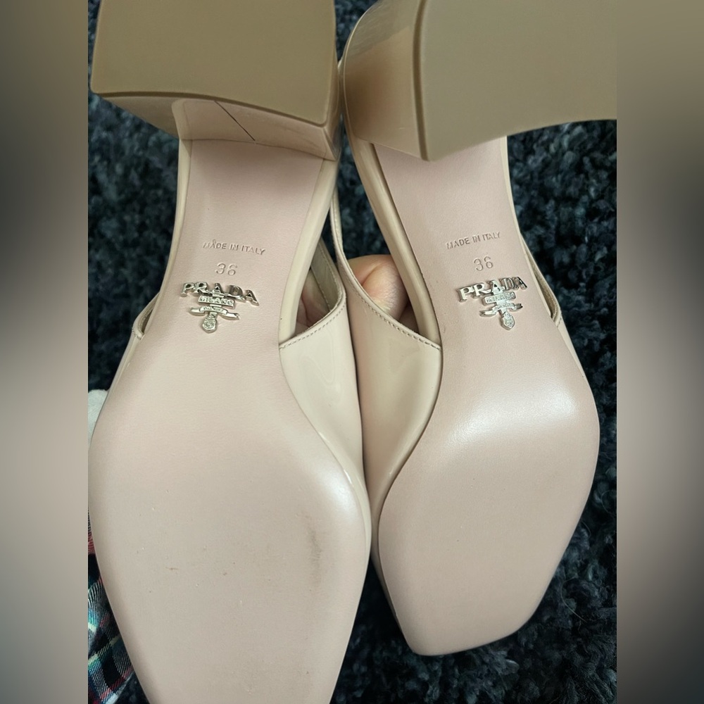Prada patent leather slingback pumps size 36 - Picture 6 of 8